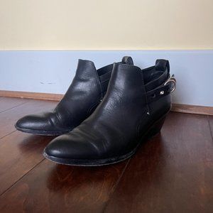 Rag & Bone Leather Heeled Booties 8.5
